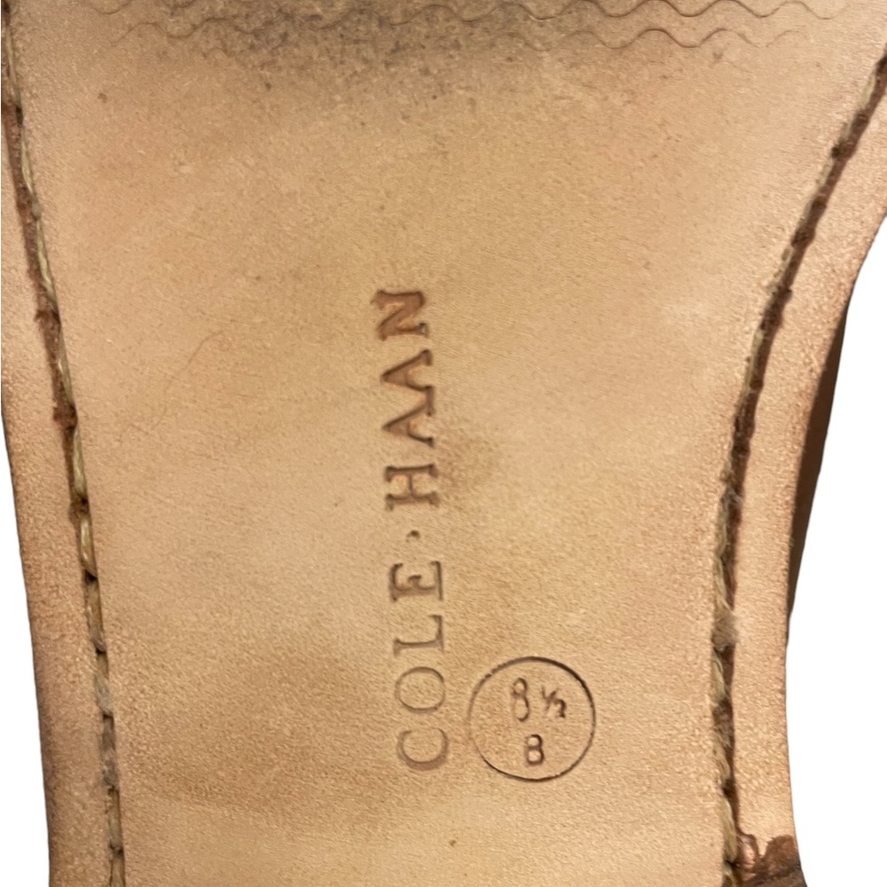 Cole Haan Burnt Bridle Leather Kriss F6337 Loafers Size 8.5 - Picture 5 of 7